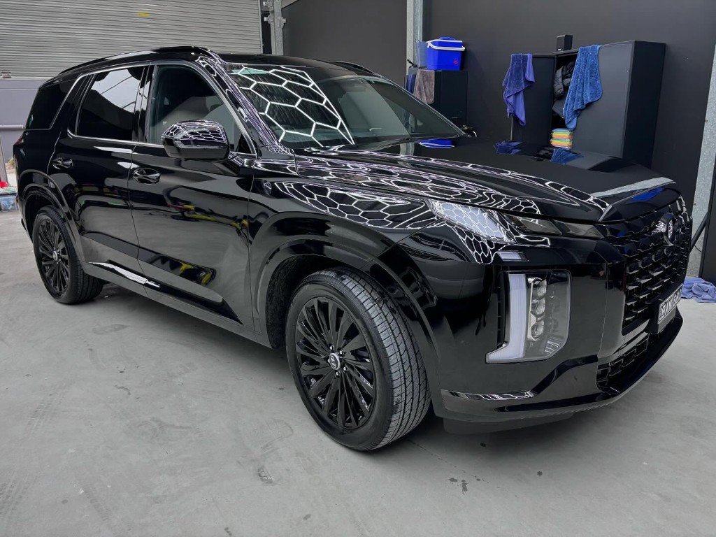 Hyundai Palisade before and after ceramic coating and paint correction, after