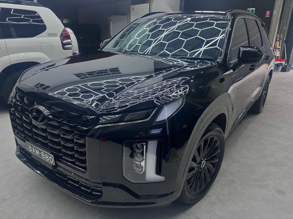 Black RAM ute rear with coated gloss finish